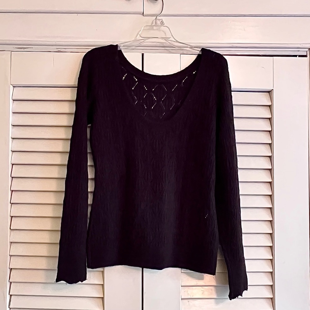 Abercrombie and Fitch sweater with cute diamond pattern. Very soft.